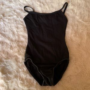 Classic Black Camisole Leotard